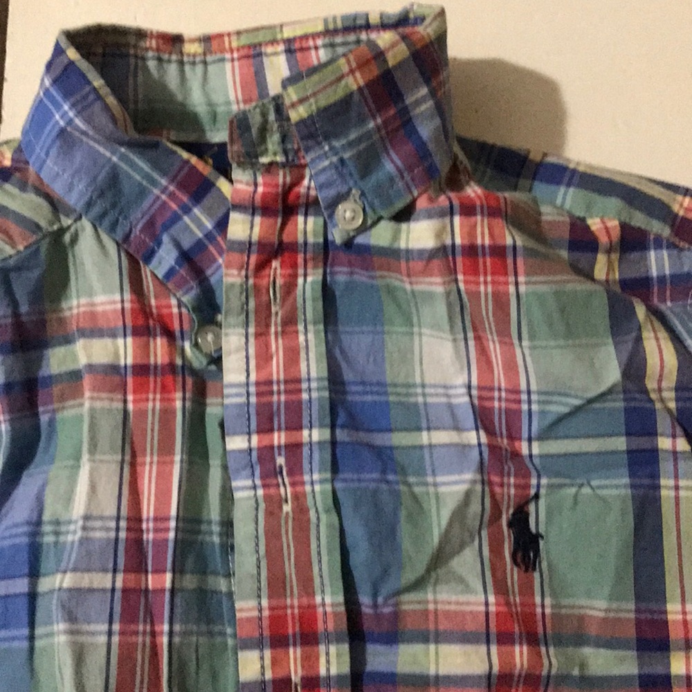 Boy’s short sleeve button down